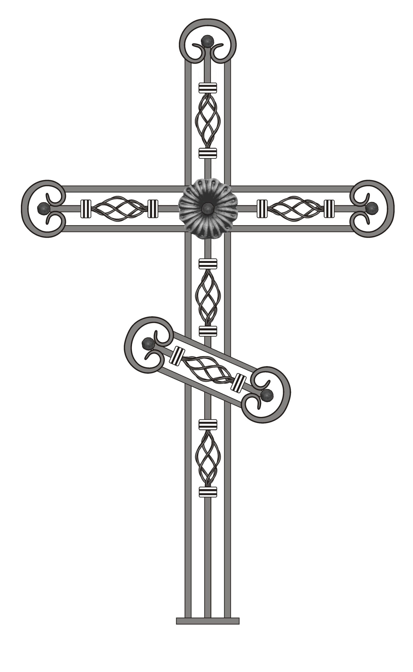 Изготовление металлических крестов на могилу своими руками, описание