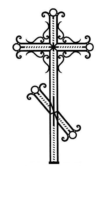 Кресты на могилу своими руками из дерева или металла: расчеты, замеры